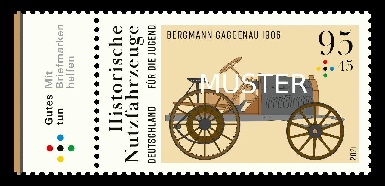 Nutzfahrzeug von Bergmann Gaggenau aus dem Jahr 1906