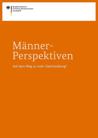 Cover der Broschüre "Männer-Perspektiven"