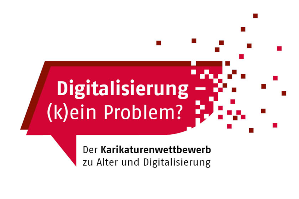 Logo Karikaturenwettbewerb "Digitalisierung - (k)ein Problem?"