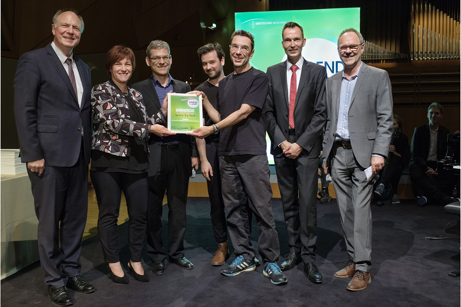 Bild der Preisverleihung Jugend jazzt