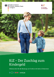 Die Infografik für die Beratung von Familien mit kleinen Einkommen