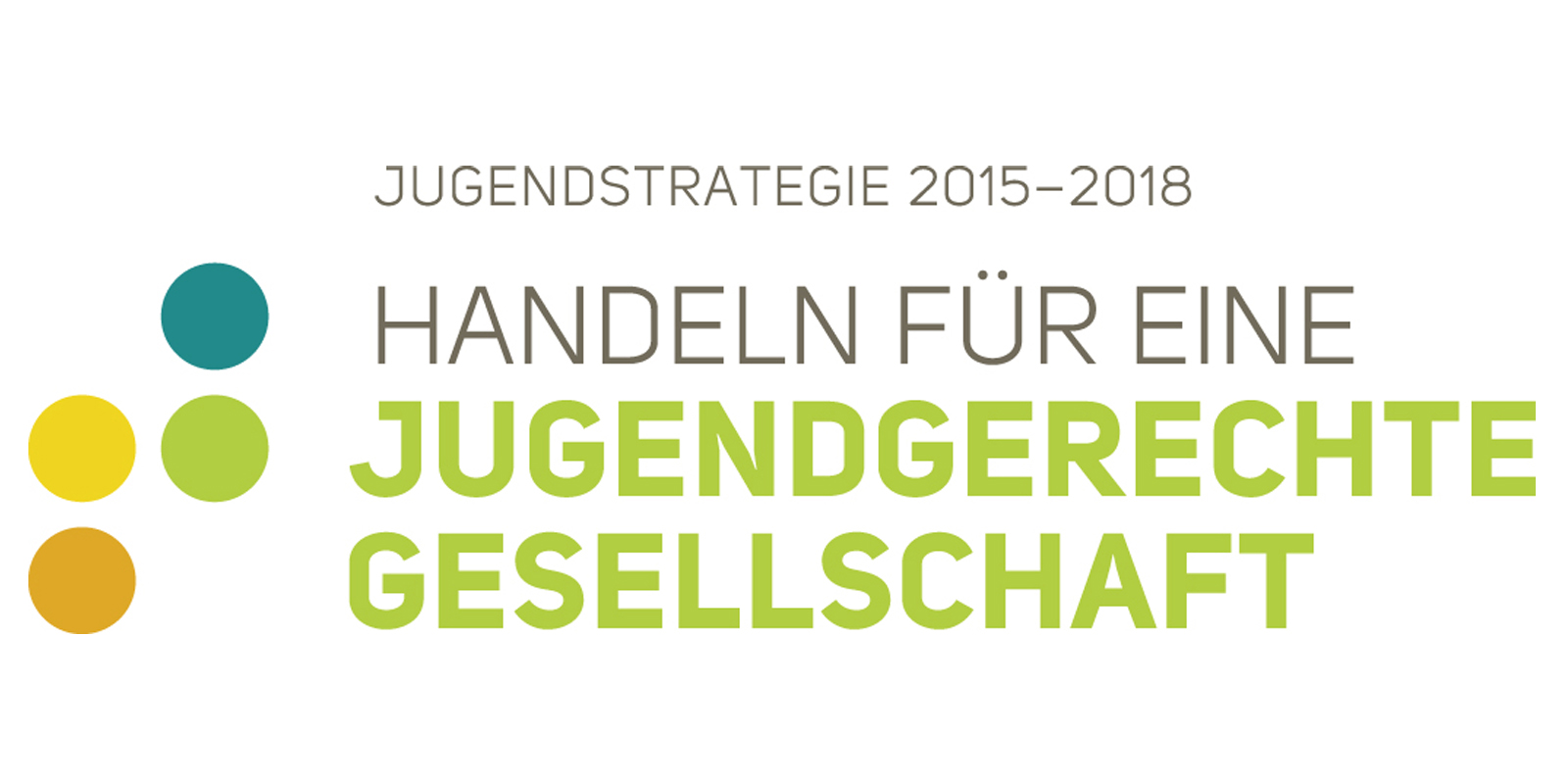 Logo der Koordinierungsstelle "Handeln für eine jugendgerechte Gesellschaft"