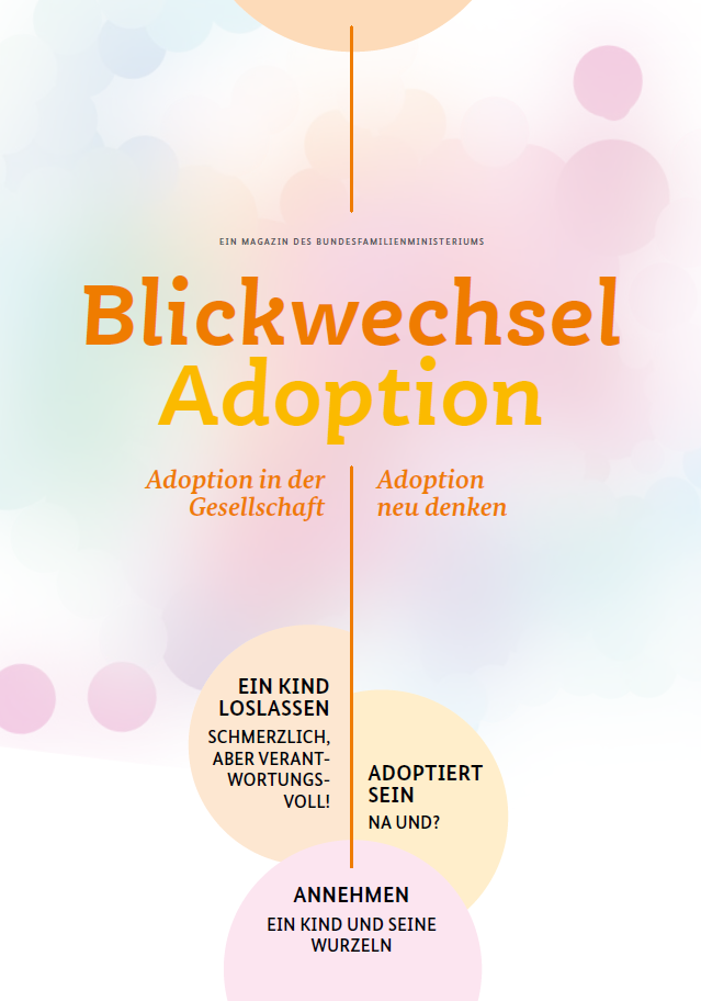 Cover des Magazins "Blickwechsel Adoption"