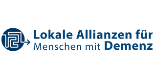 Logo "Lokale Allianzen für Menschen mit Demenz"