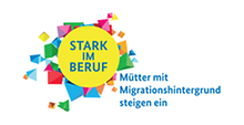 Logo Stark im Beruf Mütter mit Migrationshintergrund steigen ein