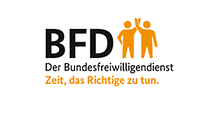 Logo Bundesfreiwilligendienst - Zeit, das Richtige zu tun.