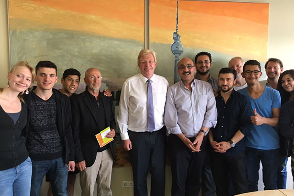 Dr. Ralf Kleindiek im Bildungs- und Beratungszentrum Berlin