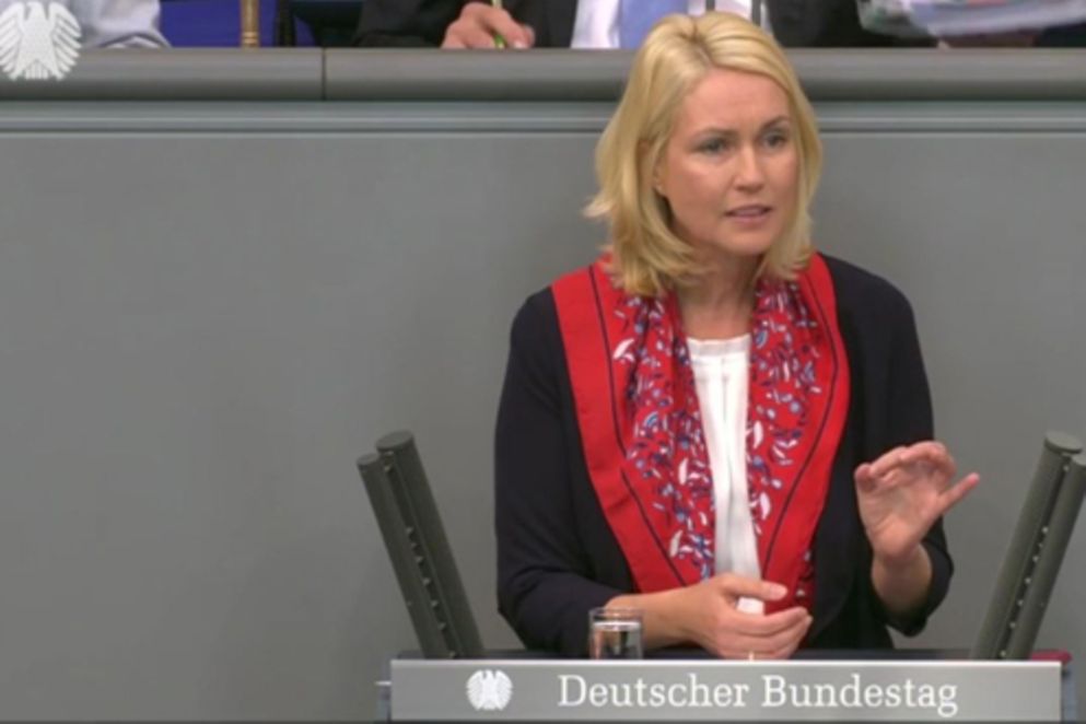 Manuela Schwesig spricht zum Haushalt 2017