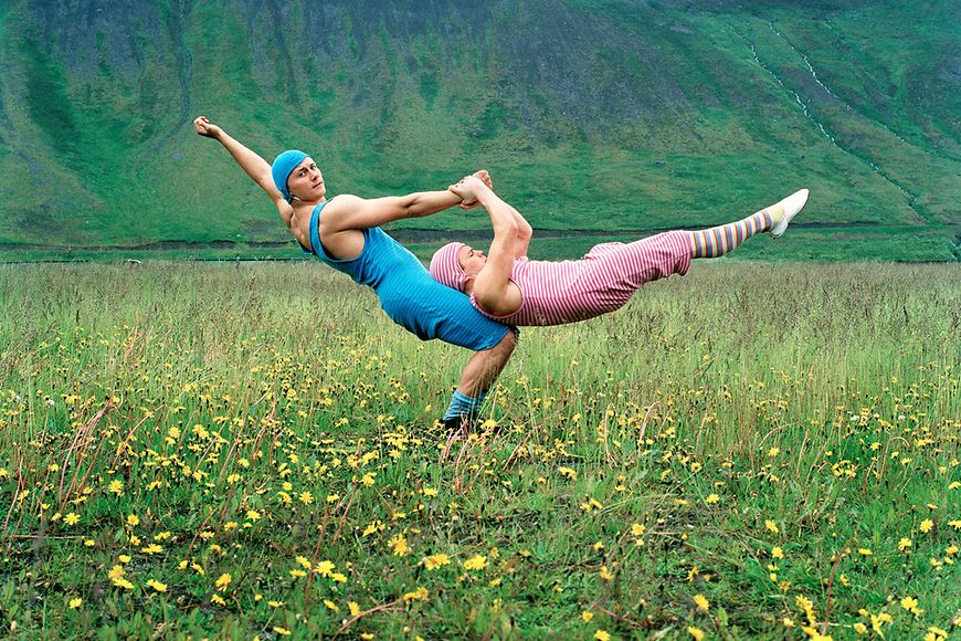 Johanna-Maria Fritz, 21, Berlin "Sindri und Jon in Isafjördur-Westfjorde, Island 2014", aus der Serie "Zirkus"