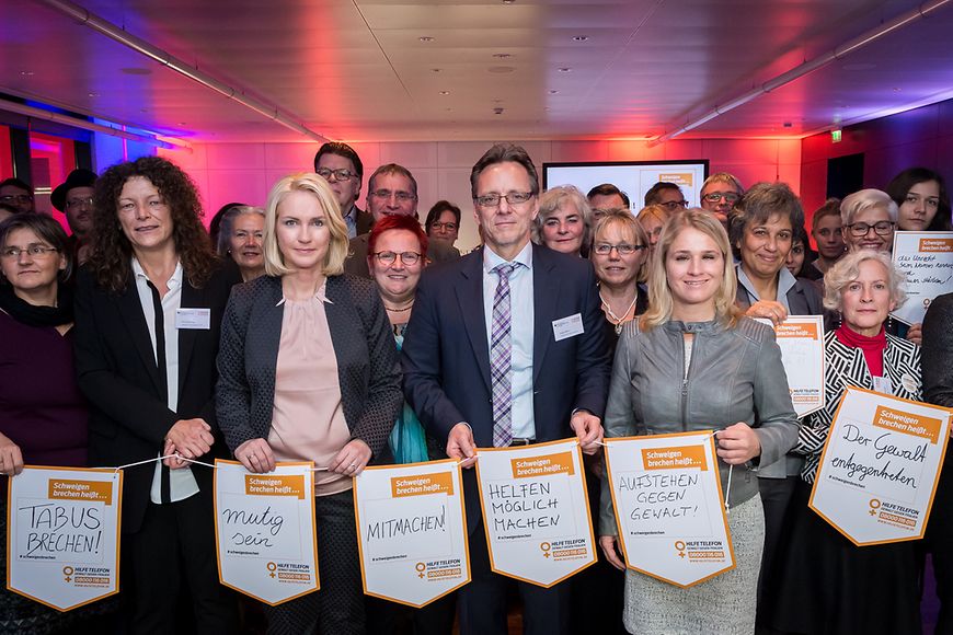 Manuela Schwesig beim Empfang 