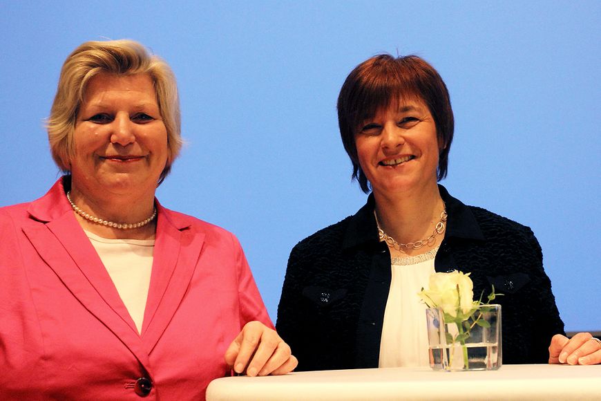  Caren Marks und Cornelia Rundt bei der Eröffnung der FSJ-Trägerkonferenz