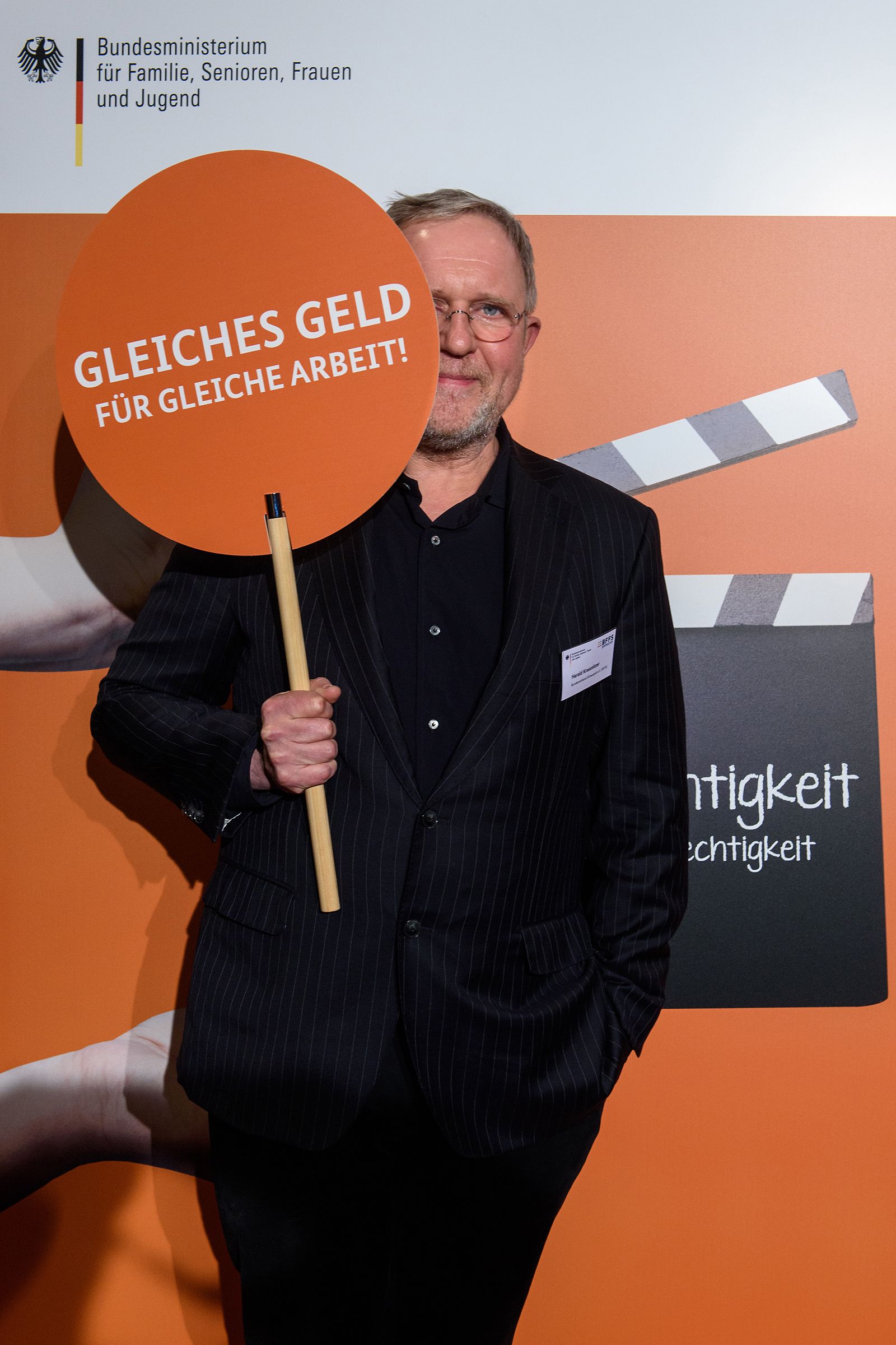 Harald Krassnitzer für Lohngerechtigkeit