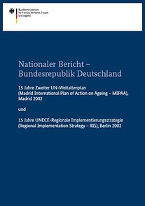 Titelseite Nationaler Bericht 15 Jahre Zweiter UN-Weltaltenplan