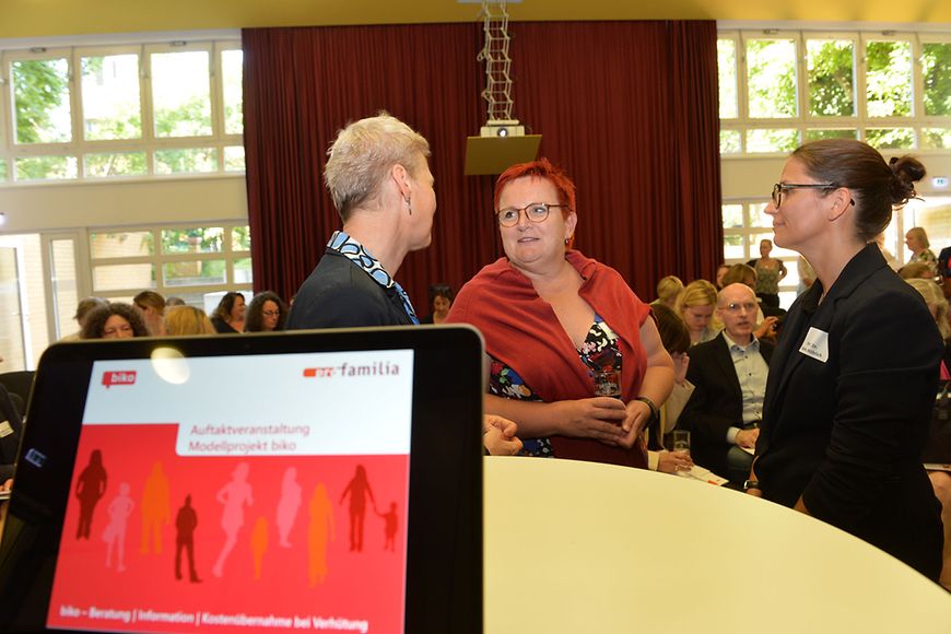 Elke Ferner bei der Auftaktveranstaltung zum Modellprojekt "biko"