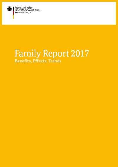  Titelseite Familienreport 2017 englisch