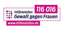 Logo des Hilfetelefons Gewalt gegen Frauen mit der Nummer 0800 116 016
