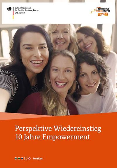 Titelseite Perspektive Wiedereinstieg - 10 Jahre Empowerment