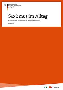 Titelseite der Broschüre "Sexismus im Alltag"