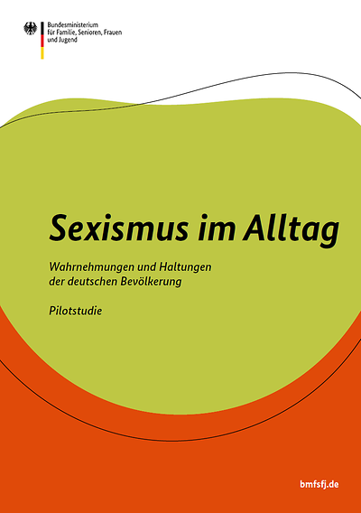 Titelseite der Broschüre "Sexismus im Alltag"
