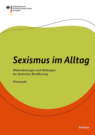 Titelseite der Broschüre "Sexismus im Alltag"