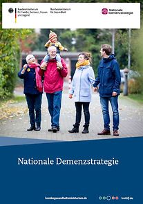  Titelseite der Broschüre "Nationale Demenzstrategie"