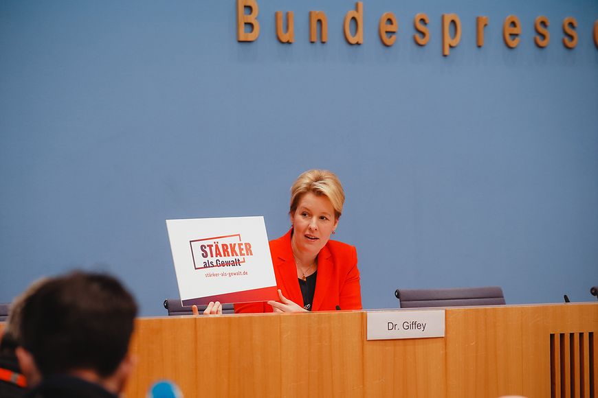 Bundesfamilienministerin Franziska Giffey