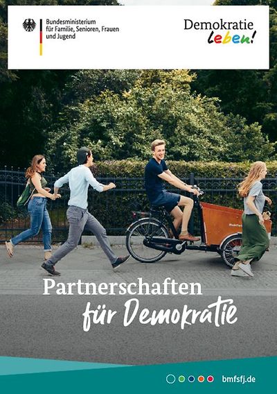 Titelseite: Partnerschaften für Demokratie