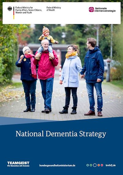 Titelseite "National Dementia Strategy"