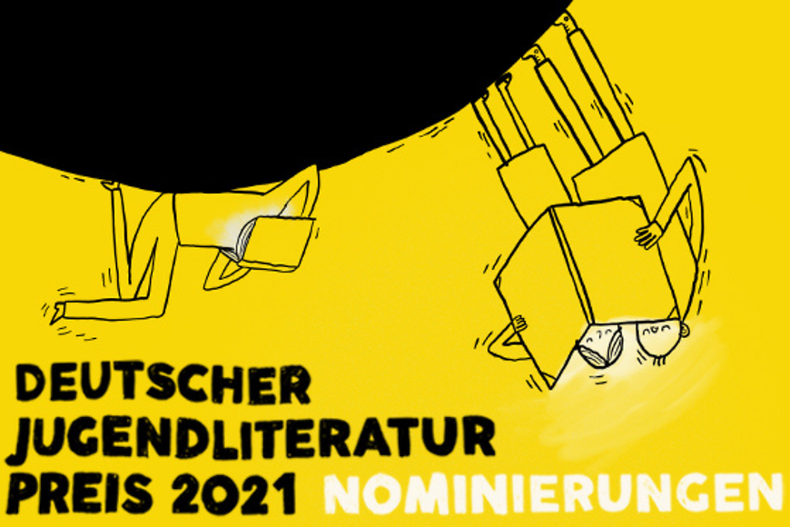 Logo zu den Nominierungen des Deutschen Jugendliteraturpreises 2021
