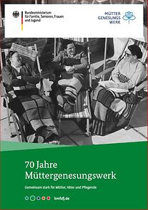 Titelseite Flyer 70 Jahre Müttergenesungswerk