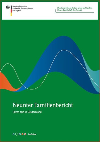 Titelseite Neunter Familienbericht - Eltern sein in Deutschland - Bundestagsdrucksache
