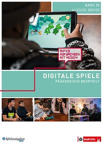 Titelseite der Broschüre "Digitale Spiele - Pädagogisch beurteilt - Band 31"
