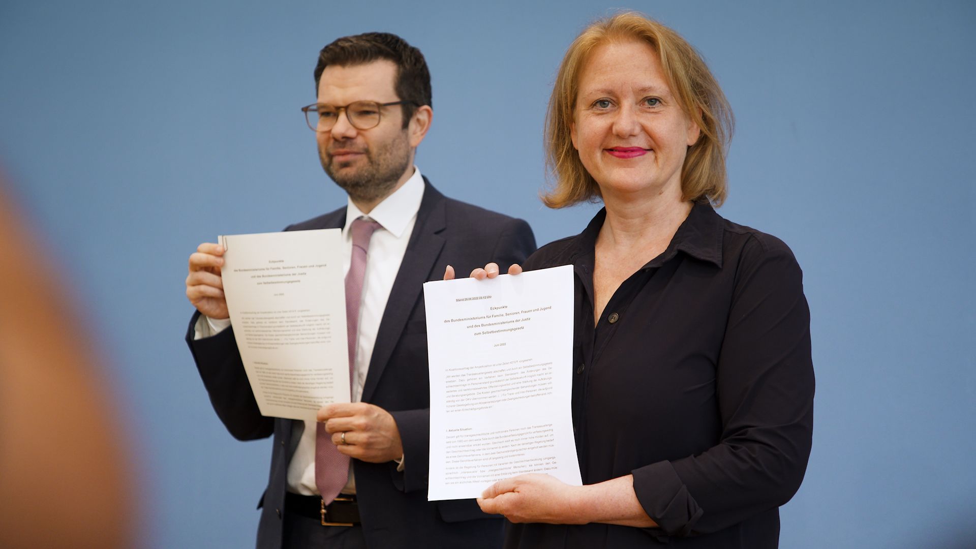 Lisa Paus in der Bundespressekonferenz