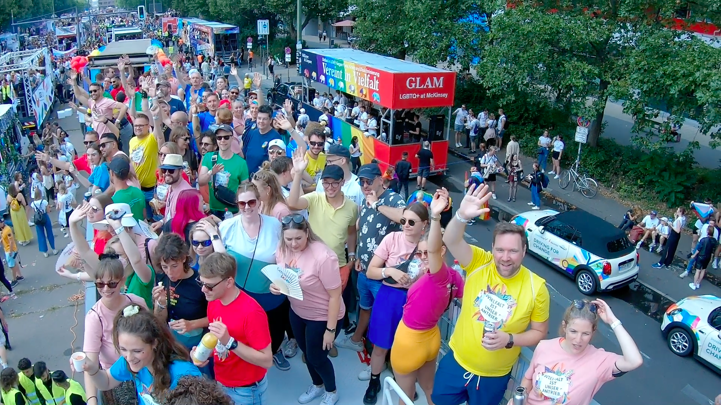 Teilnehmende des Christopher Street Day