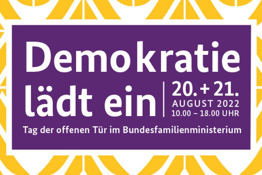 Flyer Tag der offenen Tür der Bundesregierung