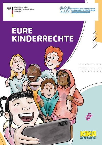 Titelseite der Broschüre "Eure Kinderrechte"
