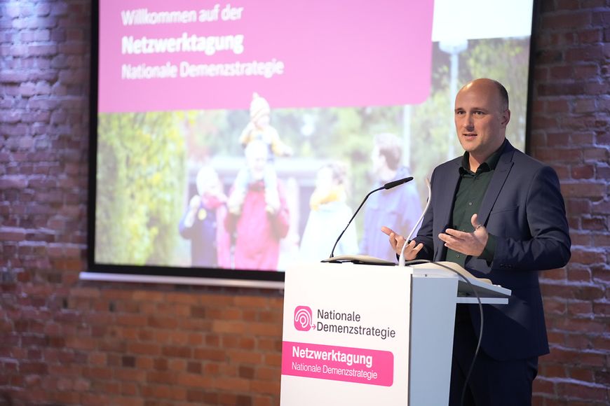 Sven Lehmann am Rednerpult 