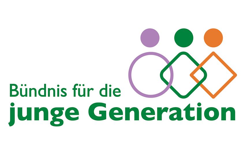 Das Logo Bündnis für die junge Generation