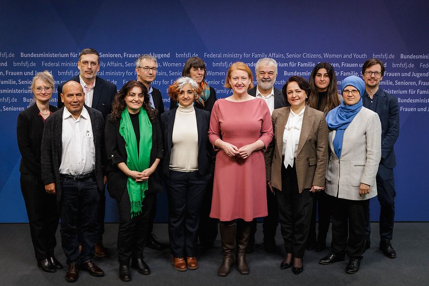 Bundesfamilienministerin Lisa Paus tauscht sich über Herausforderungen der Einwanderungsgesellschaft aus