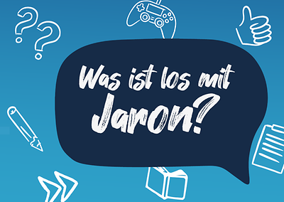 Postkarte: Was ist los mit Jaron?