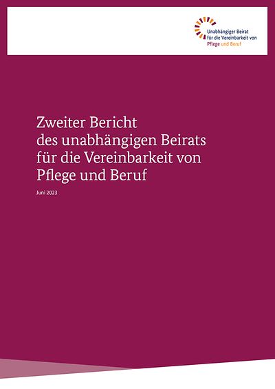 Titelseite des Berichts