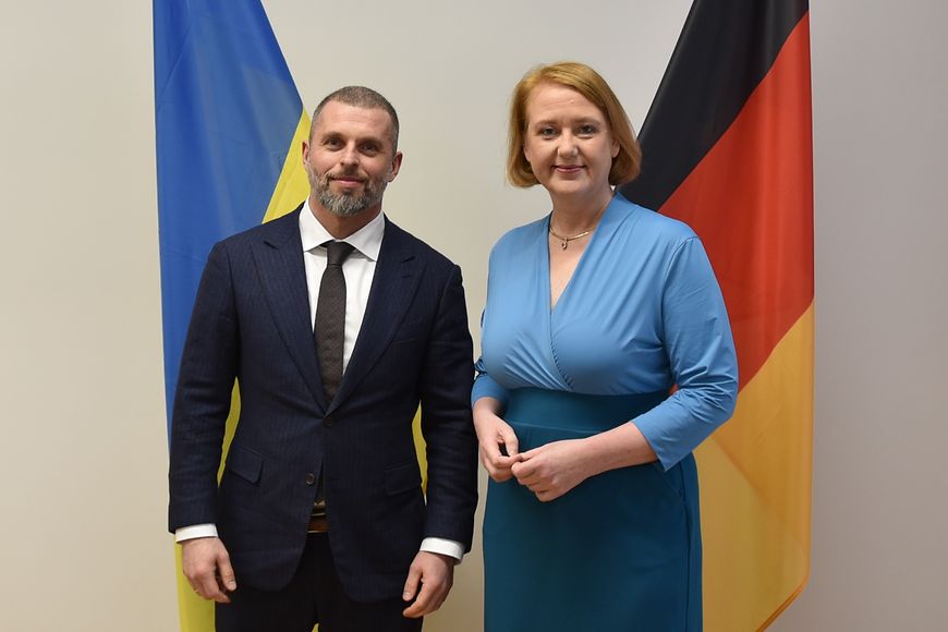 Bild von Lisa Paus und Matvii Bidnyi