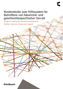 Titelseite der "Kostenstudie zum Hilfesystem für Betroffene von häuslicher und geschlechtsspezifischer Gewalt"