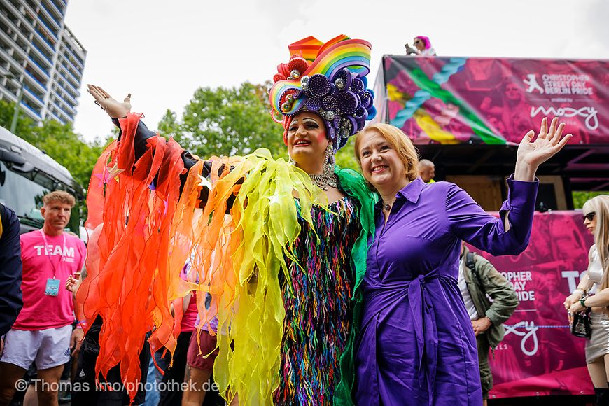 Das Bundesfamilienministerium auf dem Christopher Street Day