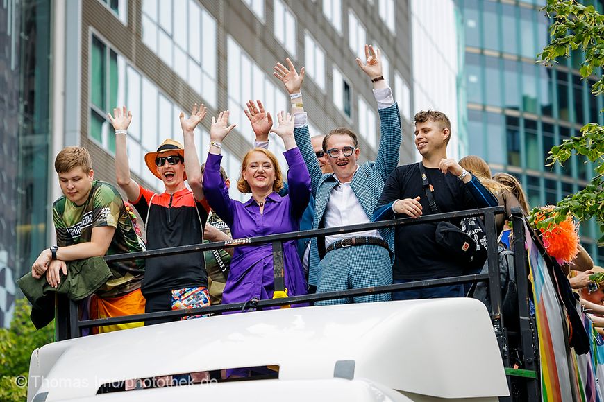 Das Bundesfamilienministerium auf dem Christopher Street Day