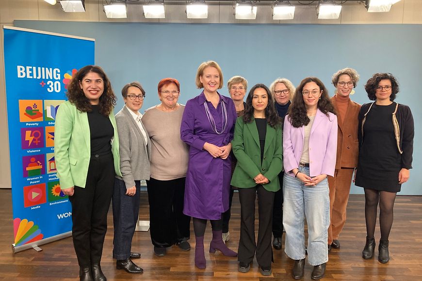Lisa Paus bei Dialogforum der Zivilgesellschaft zur 69. UN-Frauenrechtskommission