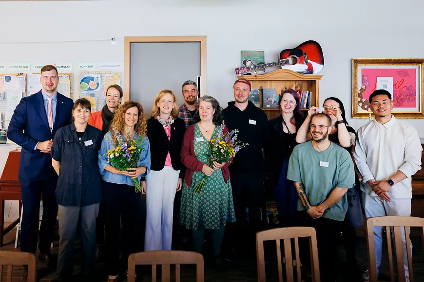 Gruppenbild mit Karin Prien