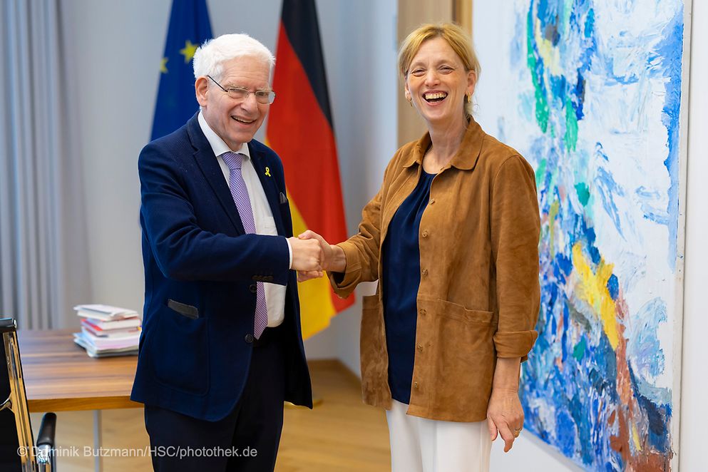Karin Prien und Dr. Josef Schuster