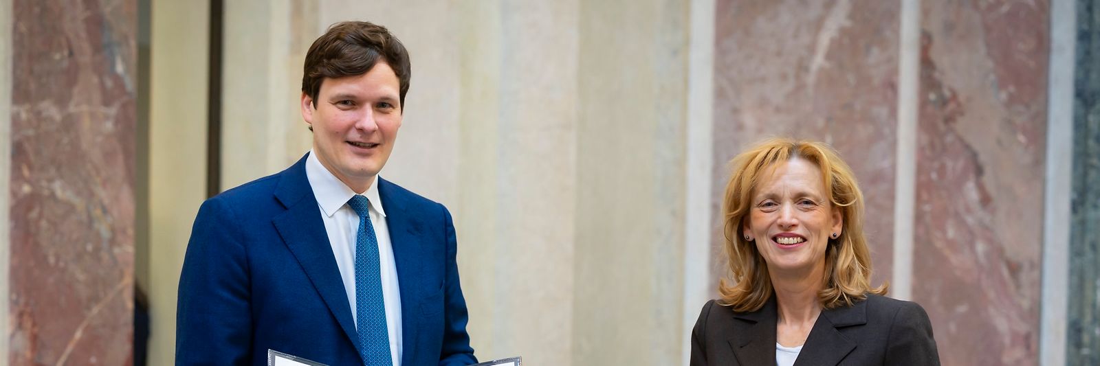 Karin Prien mit Conrad Clemens
