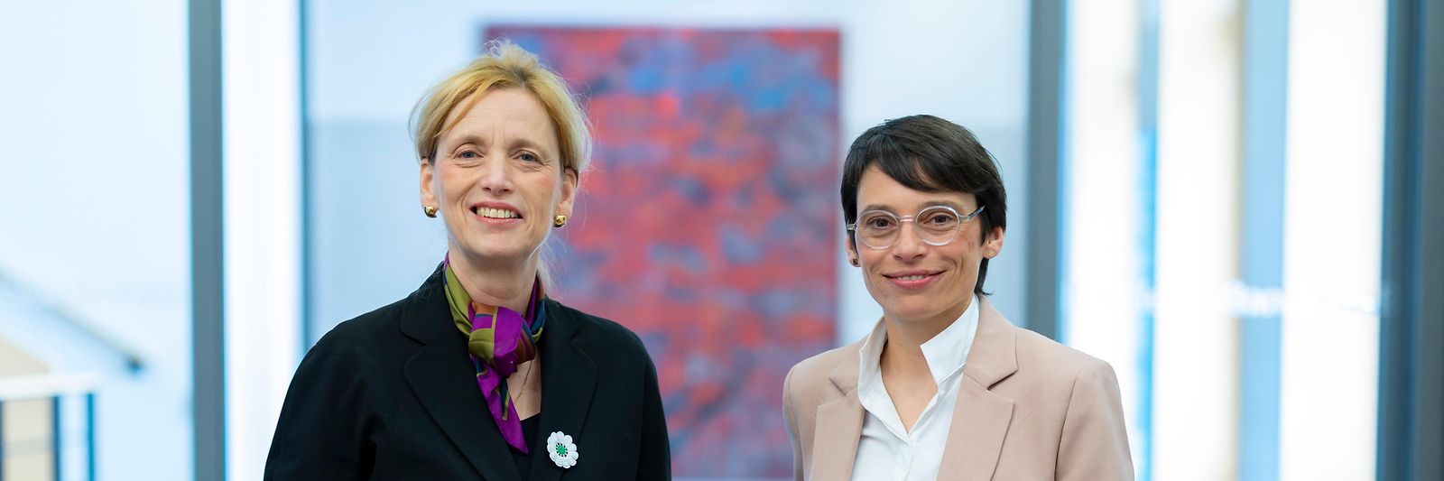Karin Prien mit Josefine Paul